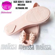 Best seller Melissa Sepatu wanita Dewasa dan Anak Remaja Flat Shoes Ultragirl Bow Series XVI BB
