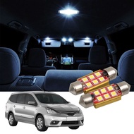 1PC Nissan Livina Car LED Bulb C5W 31mm/36mm/39mm/41mm Interior Dome Reading Light, License Plate, C