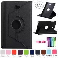 Slim Lightweight Flip Case For Samsung Galaxy Tab A6 10.1 2016 SM-T580 T585 T587 360°Rotate Stand Leather Case Cover