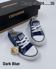 รองเท้าเด็กคอนเวิส ALL-STAR SIZE.24-35 *ขาว/ดำ/ครีม* รองเท้าเด็ก รองเท้าผ้าใบเด็ก รองเท้าลำลองเด็ก แ