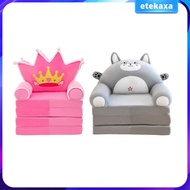 [Etekaxa] Kids Foldable Sofa Chair Three Floors Backrest Armchair Bed