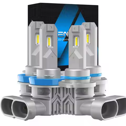 Car Accessories 2pcs H8 H11 9006 HB4 LED Lights Canbus Fog Lamp For VW Jetta 3 4 Golf mk5 mk6 mk7 Po