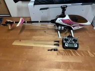 售：雷虎 RAPTOR 50級翼手龍引擎燃油直升機+ JR X2720搖控器+RS77S接收器（不含電池）（泰世X5、R