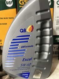 Q8 Formula Excel Diesel 5W-40 (literan) MURAH DAN ASLI !!