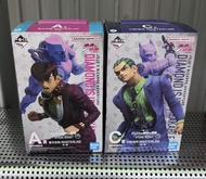 Jojo一番賞A賞東方杖助 JoJo一番賞 C賞川尻浩作殺手皇后 Adventure Masterlise Figure