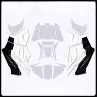 NAIEE HORSE ป้ายตกแต่งรถจักรยานยนต์แบบกันรอยกันน้ำยางกันรอยสำหรับ Honda ADV350 25 รุ่น ป้ายตกแต่งด้า