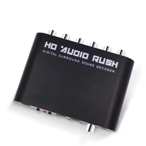 SPDIF Coaxial to 5.1/2.1 Channel AC3/DTS Audio Decoder Gear Surround Sound Rush for PS4/5,STB, DVD p