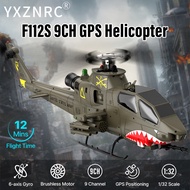 YUXIANG F112S 9CH RC Helicopter with GPS, Laser Radar & Optical Flow Positioning, 1/32 Brushless 6-A
