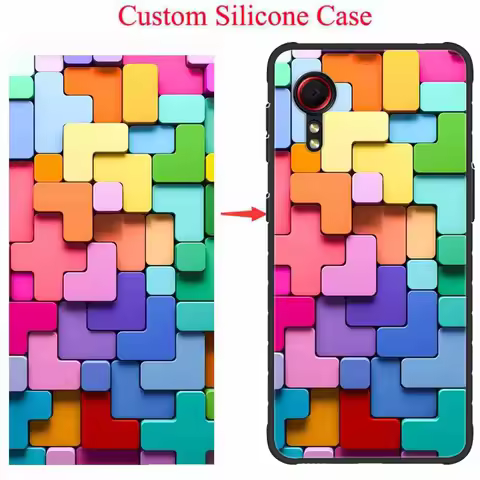 DIY For Samsung Xcover 5 Customized Silicon Case Personalized Photo Phone Case for Samsung Xcover 4 