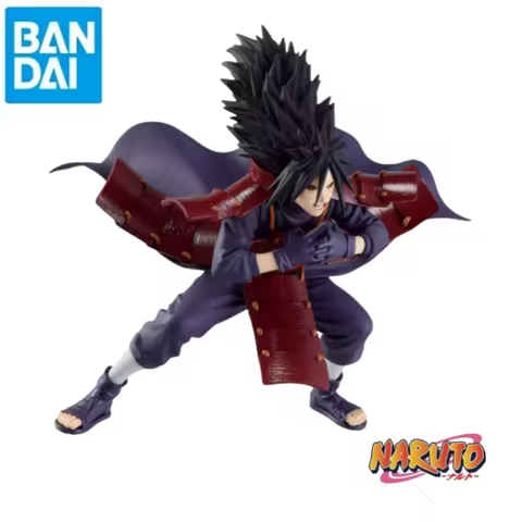 In Stock Bandai Original Glasses Factory Naruto Vibration Stars Uchiha Madara Scenery Products Anime