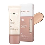 Kem chống nắng Frudia Confidence Hàn Quốc Che khuyết điểm, nám tàn nhang thay thế kem nền, sáng da 4