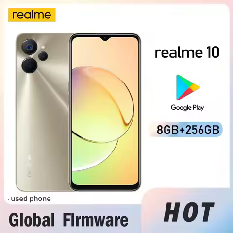 OPPO Realme 10 5G smartphone Global firmware Realme UI 3.0 8GB 256GB 50MP+8MP MTk Dimensity 700 good