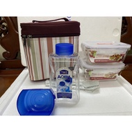 Thermal lock and lock lunch box set