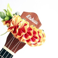 烏克麗麗配件 夏威夷熱帶花 緞帶 雞蛋花 烏克麗麗背帶