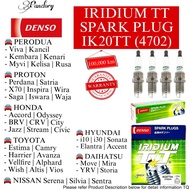 【💯ASLI】IK20TT (4702) PALAM PENCUCUH DENSO IRIDIUM TT SPARK PLUG PROTON SAGA PERODUA MYVI HONDA TOYOT
