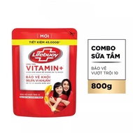 Sữa tắm LIFEBUOY 800g Detox Thiên Nhiên