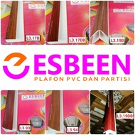 Lis siku laminate plafon pvc shunda lis pinggir lis tepi lis dinding