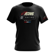 D1 BAJU MOTOR RIDE ALPAN 63 DESIGN RACING SUPERBIKE RARE KAIN COTTON