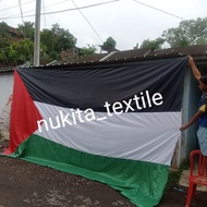 Palestine Flag uk 3 Meters x 5 Meters And Indonesia 3 x 4.5 Meters