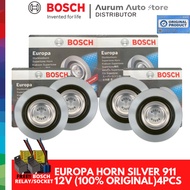 Bosch Europa Horn with relay and socket (2pairs)