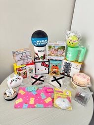 🈹盲盒 / 公仔 $40 兩盒/$100 六件/$180 All (Disney, Chikawa,Kitty, Dimoo,森林家族,港鐵,小新,LuLu豬,癲噹,史迪仔）
