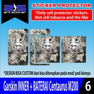 SKIN Sticker Garskin INNER & Baterai Centaurus M200 Bappe
