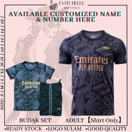 VG2 518/219 Unisex Logo Sulam Baju Jersey Arsenal Football Team Dewasa/Budak Set | Jersi Bola Sepak Malaysia Family Set( Hot Item 2023 )