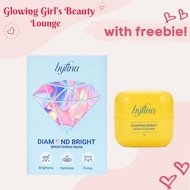 Byfina Diamond Bright Instant Glow Cream Mask | Brightening Sheet Mask