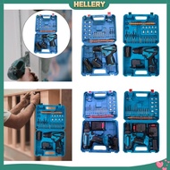 [HellerySG] Power Drill Tool Compact Storage Case Impact Electric Drill Tools Set