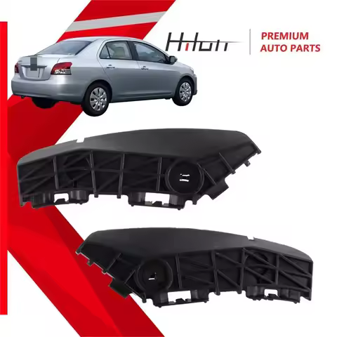1 Pair Car Rear Bumper Support Bracket for Toyota VIOS NCP93 2008 Retainer Holder Set Accessories 52