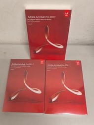 全新盒裝Adobe Acrobat Pro 2017 DVD買斷版 編輯PDF
