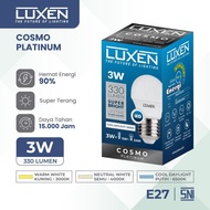 Cosmo 3W Watt LED Bulb LuxenPLATINUM led bulb e27 led bulb
