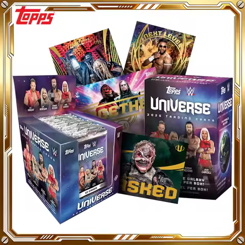 2025 Topps WWE Universe Value Card Roman Reigns Mystery Box Anime Trading Cards Game Birthday Holida