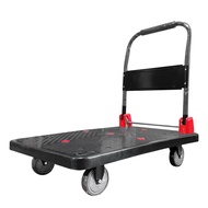 [特價]靜音塑鋼四輪手推車(大款) 60X90cm 耐重300KG