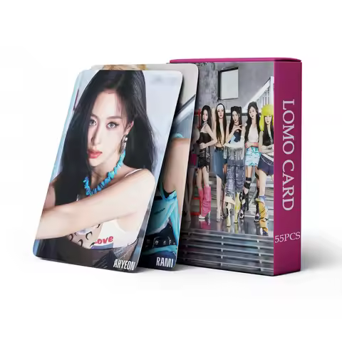 55 Pcs in Stock BABYMONSTER DRIP CLIK CLAK HARAM ASA AHYEON Celebrity Fan Collection Card Postcard P