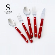 法国Sabre Paris刀叉勺三件套装高颜值小清新家用西餐刀叉甜品勺Sabre Paris Knife and Fork from France20240908