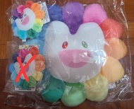 現貨 Newjeans x Takashi Murakami 村上隆 聯名 太陽花 花花 掛件 抱枕 plush keyring 30cm cushion NJZ linefriends nj