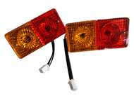 Ebike tail light Romai mini cruz, Nwow Erv,48-55volts, 6pin available Pair left and right signal