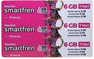Voucher smartfren kouta 6gb 7hari