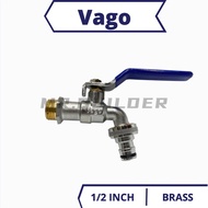 VAGO V-1077 Brass Garden Tap Water Tap Tap Garden