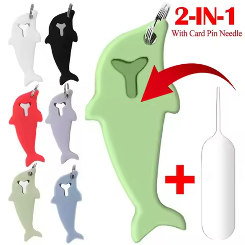 Loss-proof SIM Card Ejection Pin Storage Case Universal Mobile Phone Simcard Tray Open Needle Ejecte