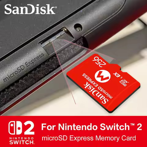 SanDisk microSD Express Memory Card for Nintendo Switch 2 256GB Micro SD Card Professional Switch2 S