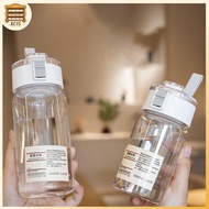 [8C15] 350Ml/550Ml/800Ml Water Bottle Space Cup New Bouncing Cover Handy Cup Sports Plastic Water Bo