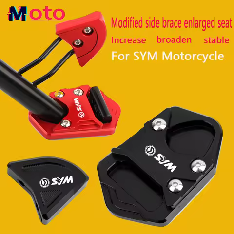 For SYM CRUISYM300 GTS300i GTS 300 300i Joymax Z300 F300 Motorcycle CNC Kickstand Side Stand Extensi