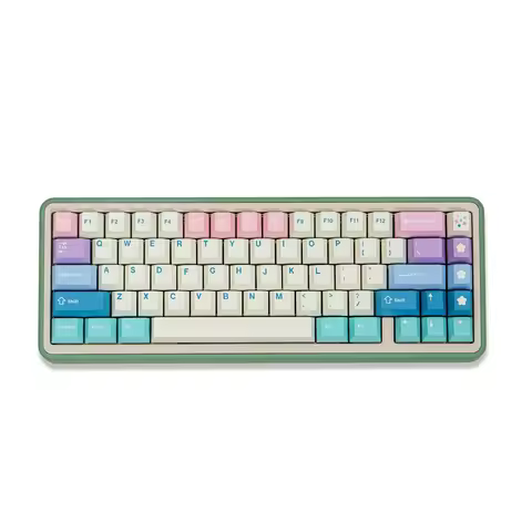 GMK Fairy Keycaps Clone Large Set Cherry Height PBT Dye Sub for 61 64 68 75 87 96 980 104 108 Mechan