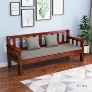 Sofa Shopping Mall Combination Bedroom Bench Rental Room Rest Sofa Chair Chair Long Solid Wood Doubl
