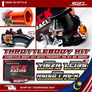 Throttle Body SCK RACING RS150R RS-X Y16 LC5S LC135 V8 WINNER X EXCITER 135 155 Throttle Trumpet 32 
