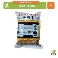 Akadama Small Grain 3-6mm (1L/3L/5L) - Repacked | Soil for Bonsai Trees, Succulents, Cactus | Good Water Retention