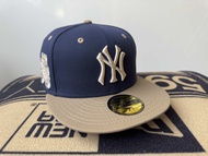 Topi New Era 59Fifty New York Yankees Oceanside Blue/Khaki Fitted Cap 100% Original Resmi