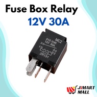 12V 30A CAR RELAY Fusebox Headlamp Aircond Window Spotlight Sportlight Lampu Fuse Box Relay Kereta W